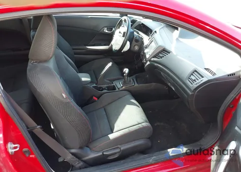 2012 Honda Civic Si из США, поврежденный, VIN 2HGFG4A57CH708755